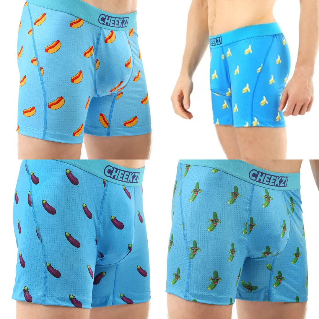 Hot Stuff 4-Pack Funny Boxer Shorts