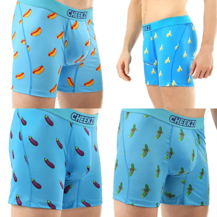 Hot Stuff 4-Pack Funny Boxer Shorts